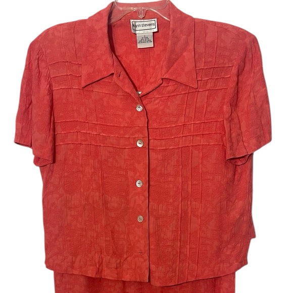 VTG Karin Steven’s Maxi Floral Dress with Matching Jacket Size 12 - Picture 7 of 12